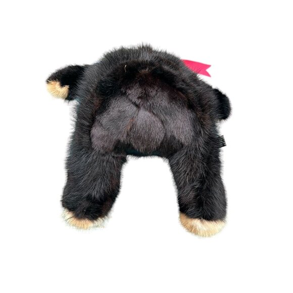 Rare Vintage Trading post Real Mink Fur Plush Teddy‎ Bear - Picture 3 of 6